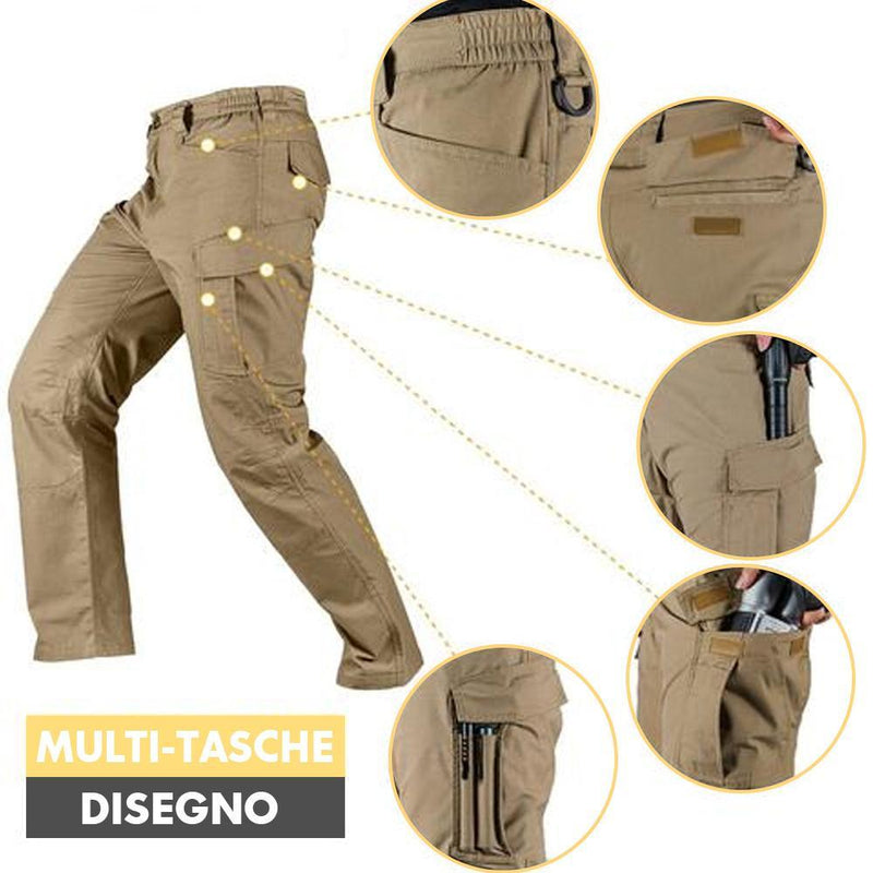 Pantaloni da hiking tattici all'aperto
