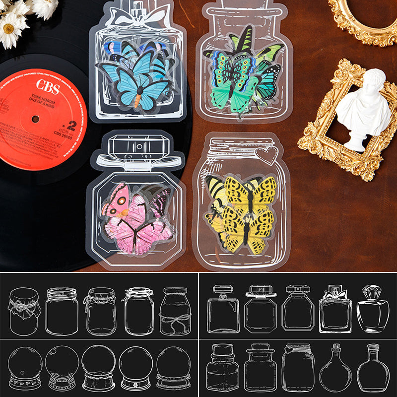 Gedroogde bloem bladwijzers Set