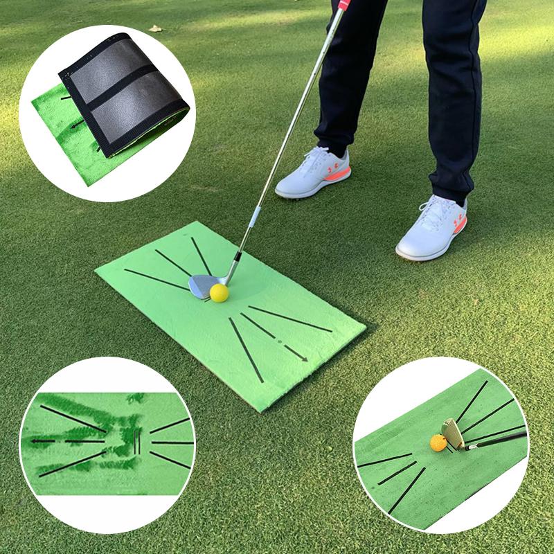Golfmat voor swingdetectie