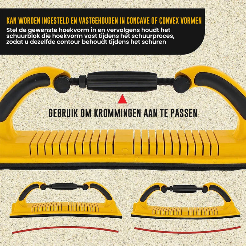 Verstelbare Longboard handschuurvijlblok handslijpmachine
