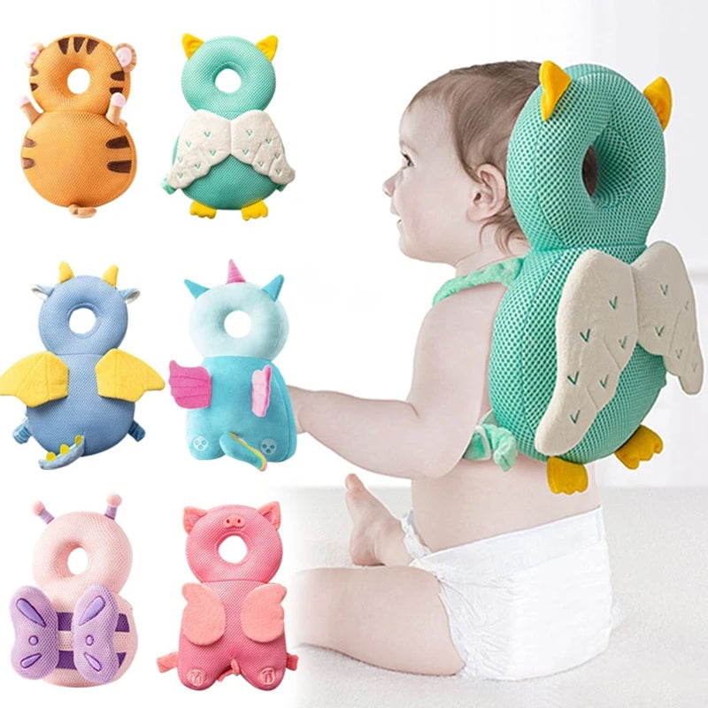 Anti-val hoofdbeschermingskussen voor baby's