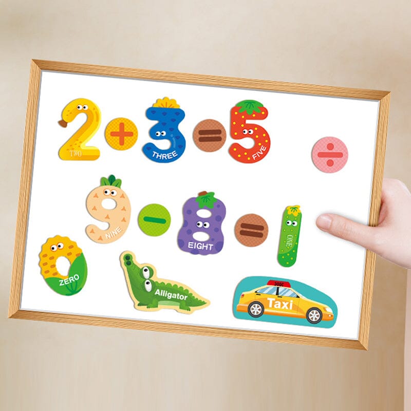 Diervormig magnetisch alfabet