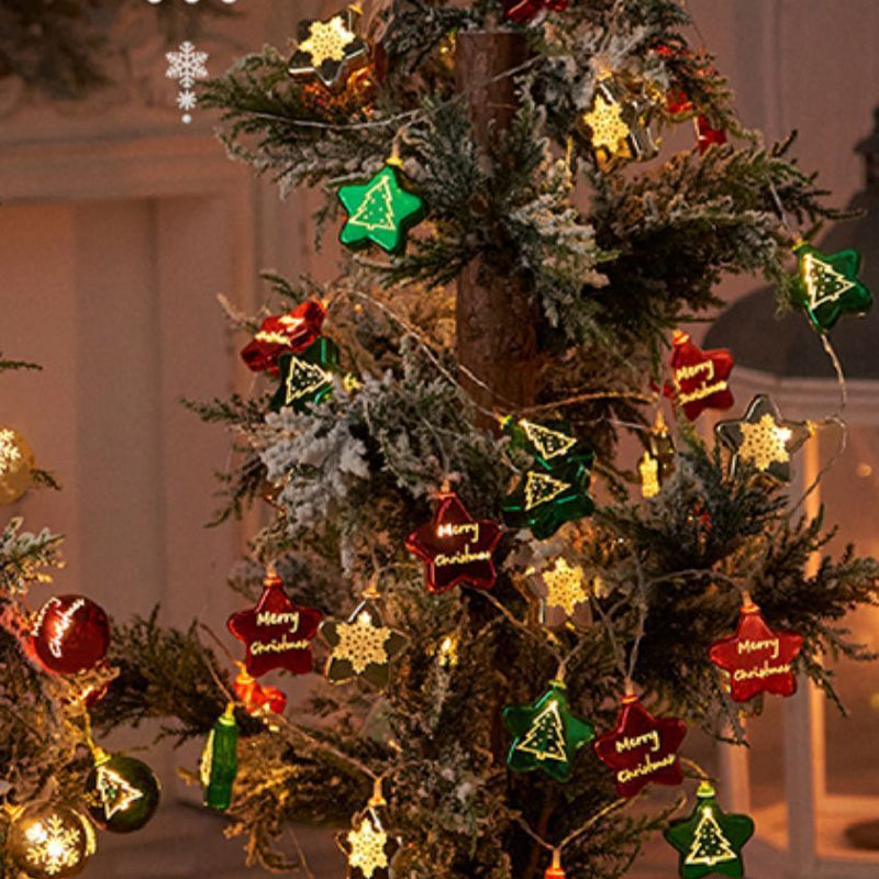 Kerst decoratieve lichtslingers