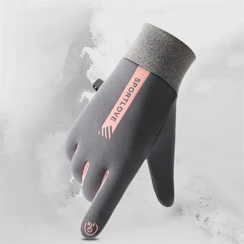 Waterdichte antisliphandschoenen met touchscreen