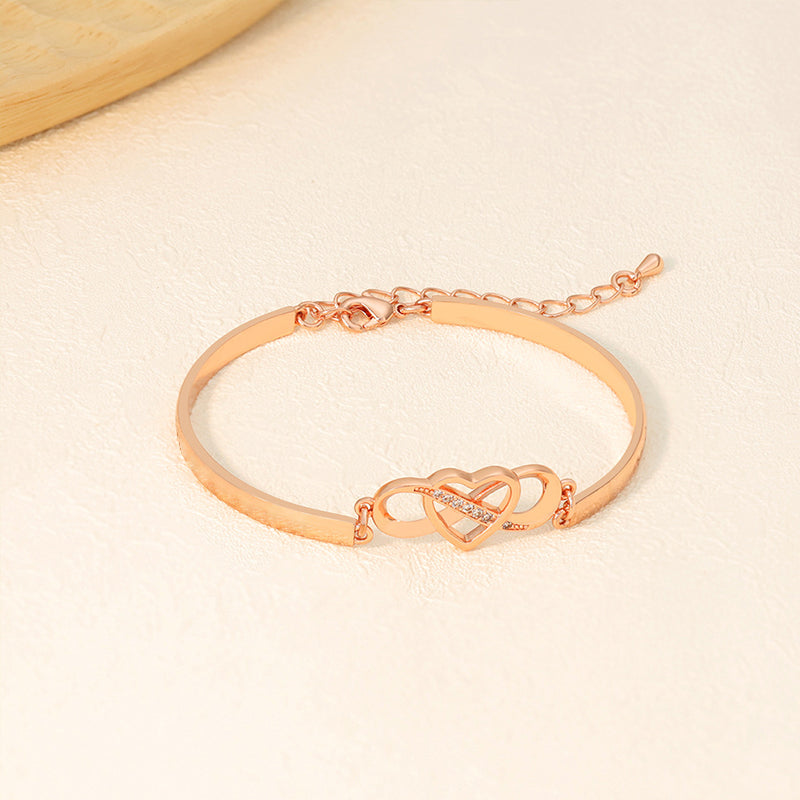 Onthoud altijd dat ik van je hou, mam, voor altijd, liefdeshartarmband