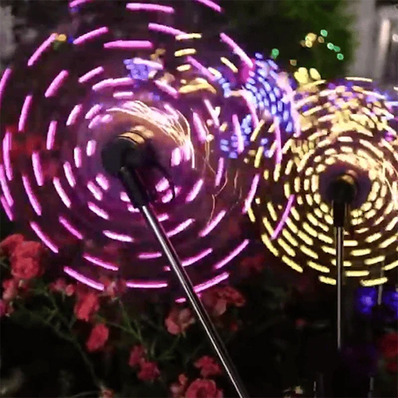 Waterdicht Solar Garden Windmolenlicht