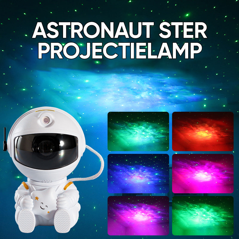 Astronaut sterrenhemel projectorlamp