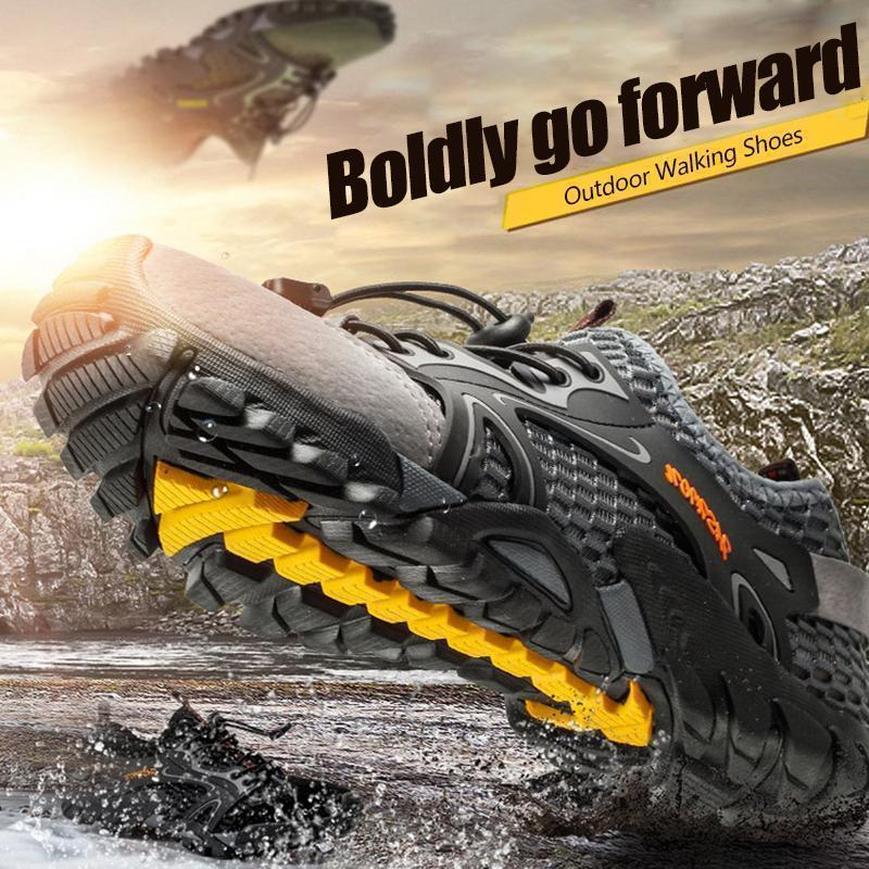 Outdoor wandelschoenen van ademend mesh