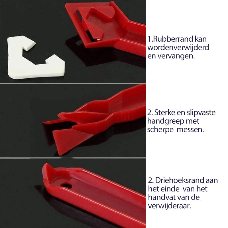 3-in-1 siliconenkit gereedschap