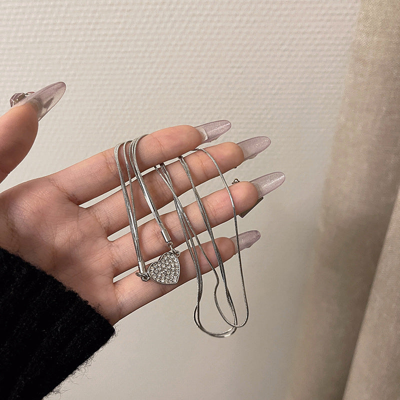 Magnetische liefde patchwork ketting