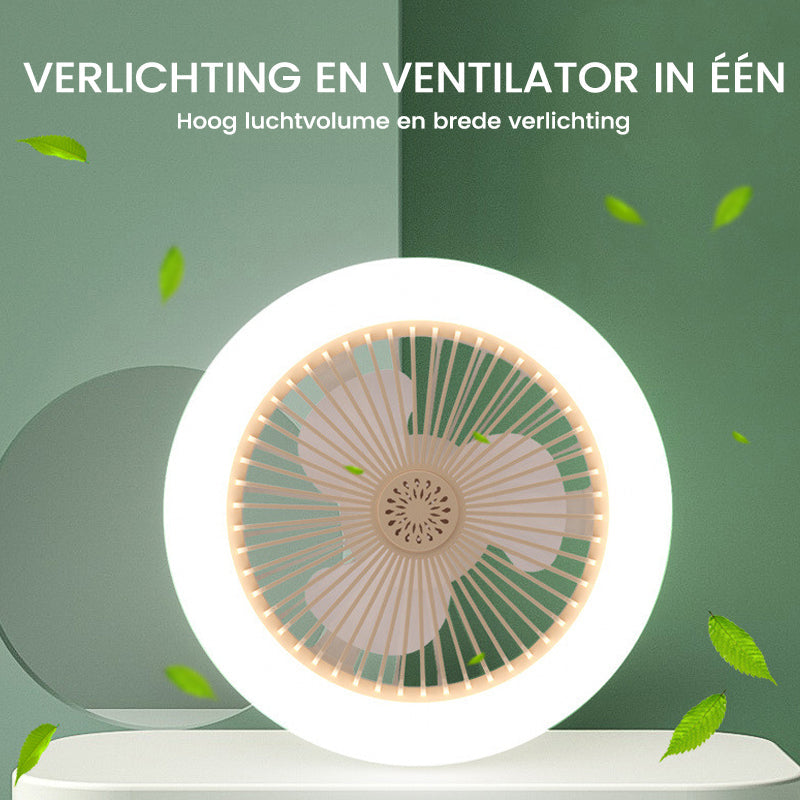 2-in-1 LED-ventilatorlamp voor aromatherapie