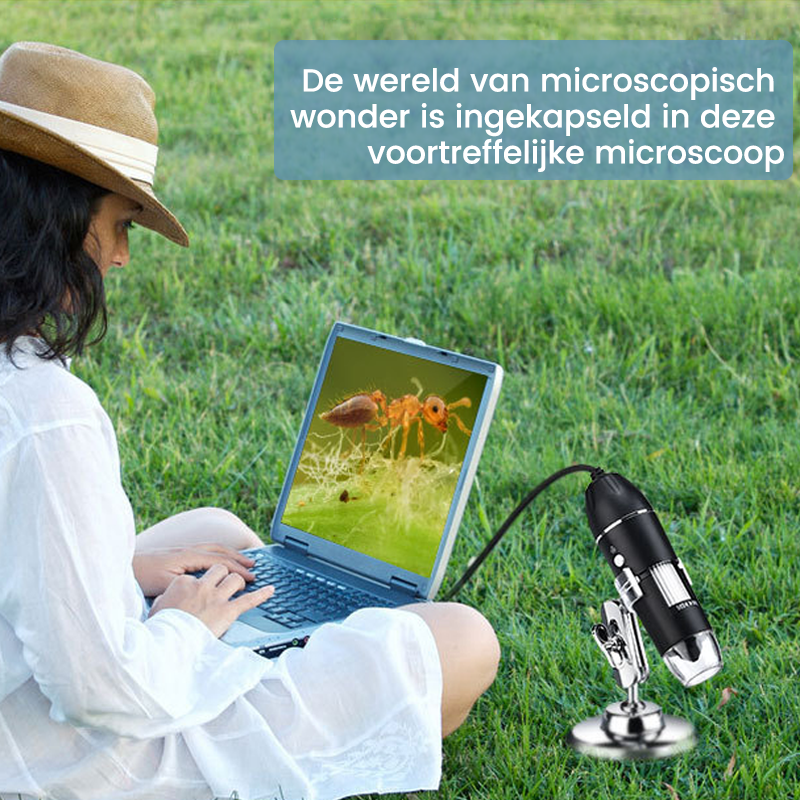 Draagbare draadloze digitale microscoop