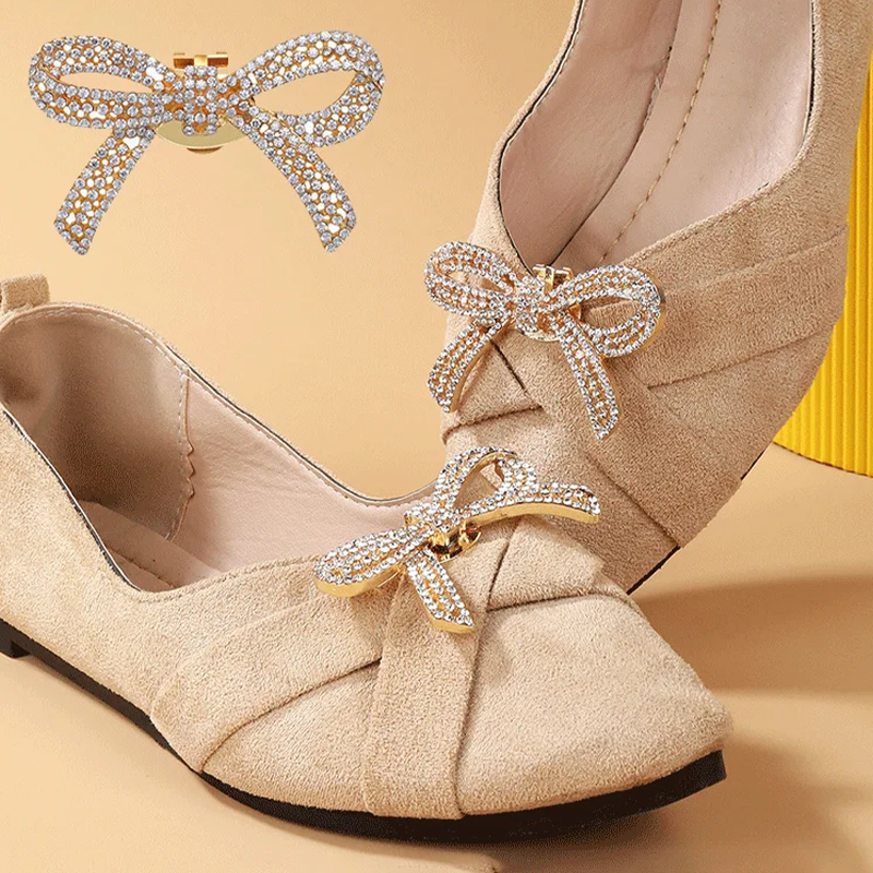 Afneembare strass hoge hak schoenen gesp