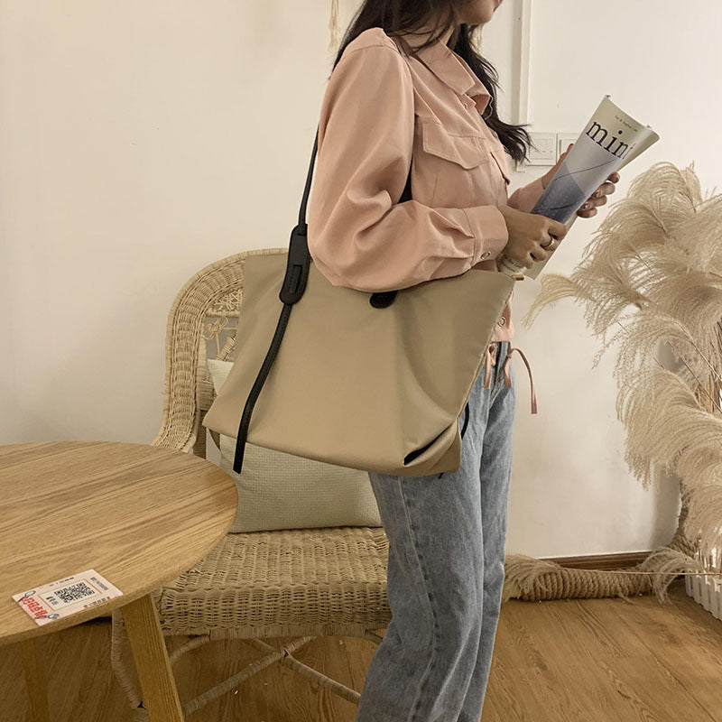 Waterdichte Oxford stoffen draagtas met grote capaciteit