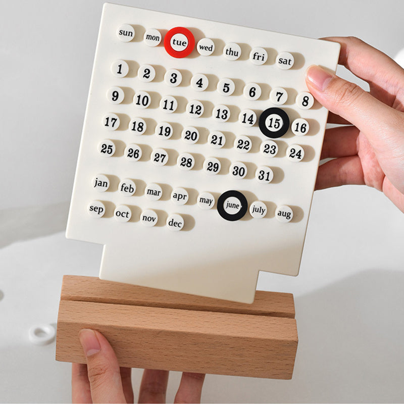 Handmatige DIY-loopkalender