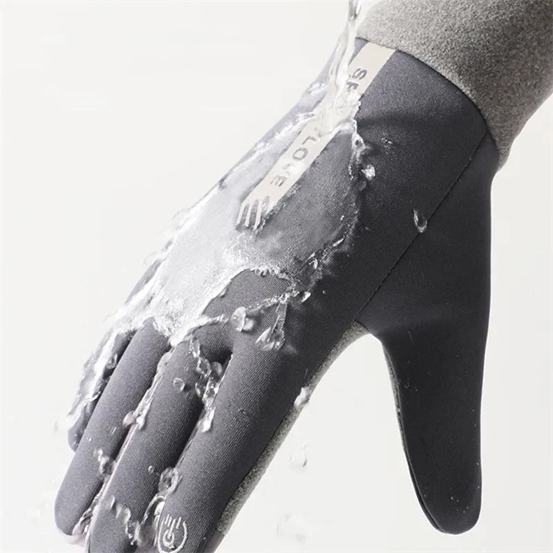 Waterdichte antisliphandschoenen met touchscreen