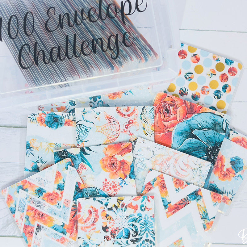 Uitdagingsboxset met 100 enveloppen