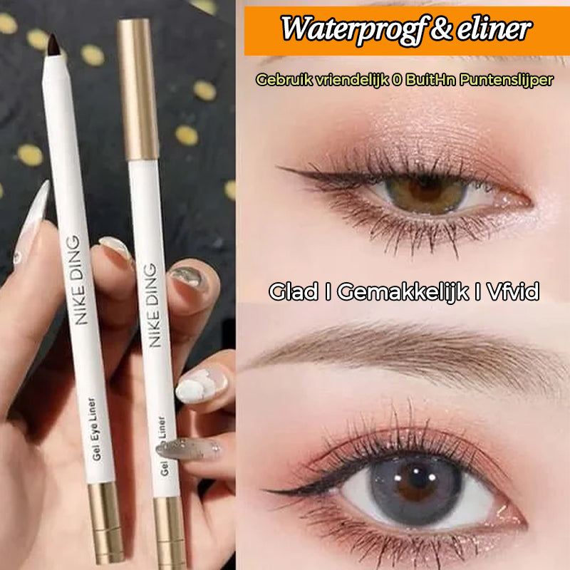Sneldrogende en waterdichte eyeliner