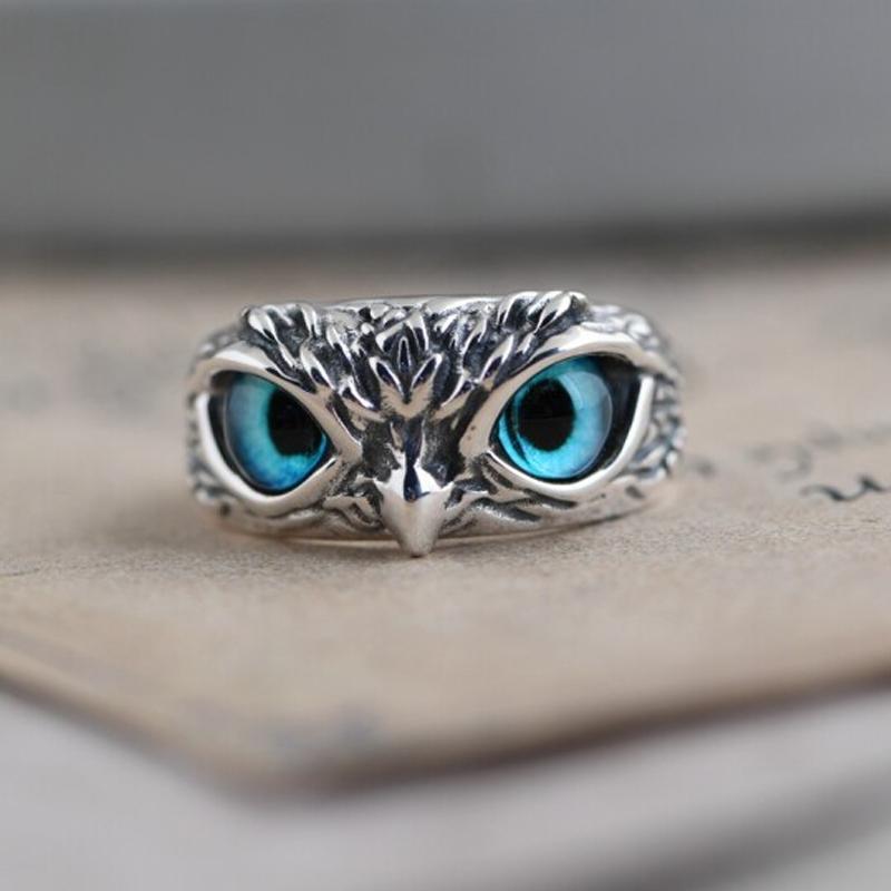 Demon Eye Uil Ring Verstelbaar