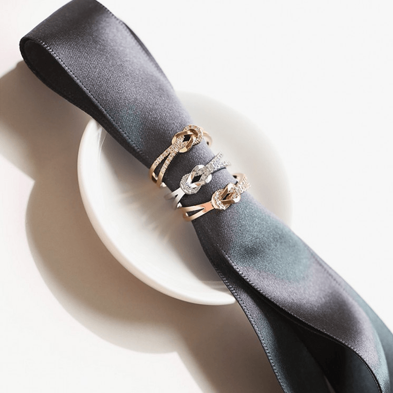 Vriendschap Knoop Ring