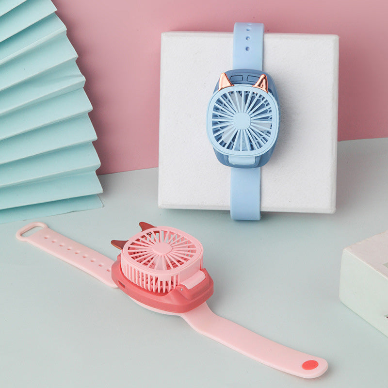 Draagbare pols horloge ventilator