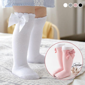 Peuters grote boog knie hoge zachte sokken