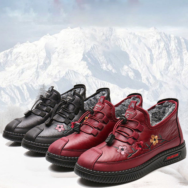 Dames Loafers voor Oudere Vrouwen Zacht Warm