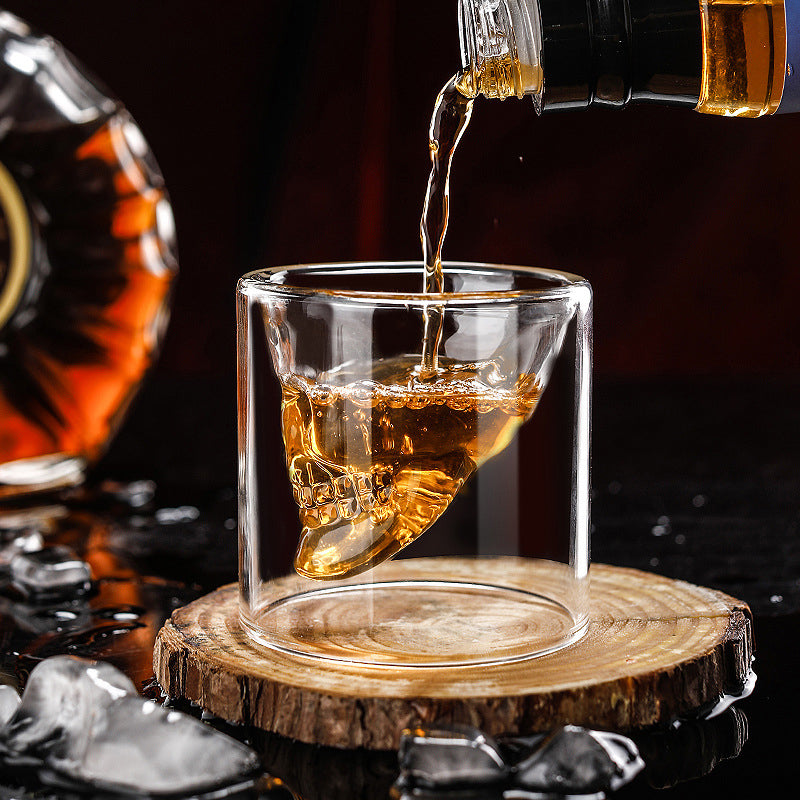 Schedel glas