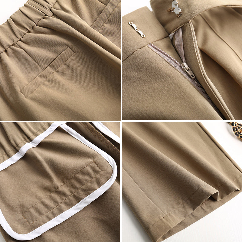 DE MOEITELOOS OP MAAT GEMAAKTE WIJDE BROEK