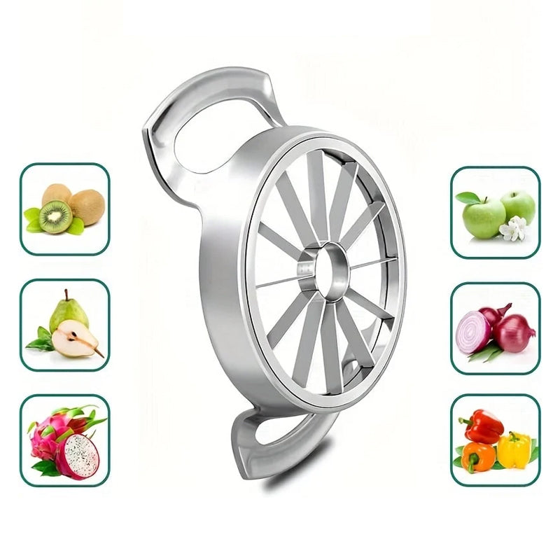 Appelboor en snijmachine