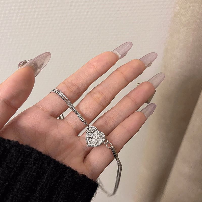 Magnetische liefde patchwork ketting