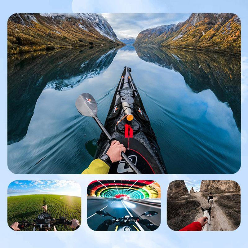 U-vormige nekhouder voor sportcamera