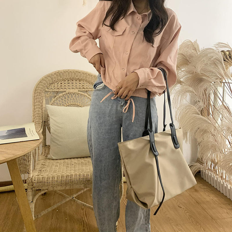 Waterdichte Oxford stoffen draagtas met grote capaciteit