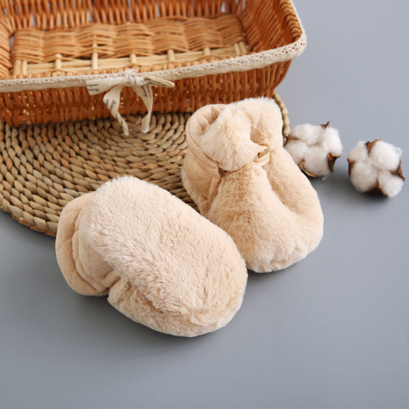 Baby Cartoon pluche katoenen schoenen