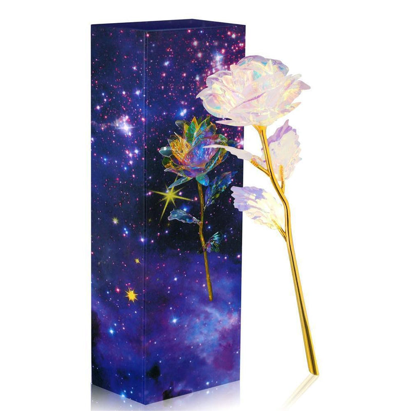 Kleurrijke Galaxy Rose met liefde