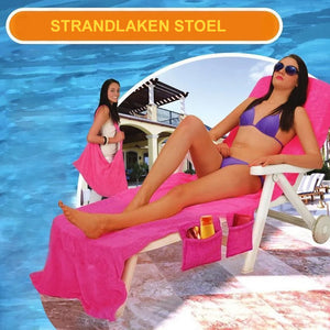 Ligstoel Strandlaken