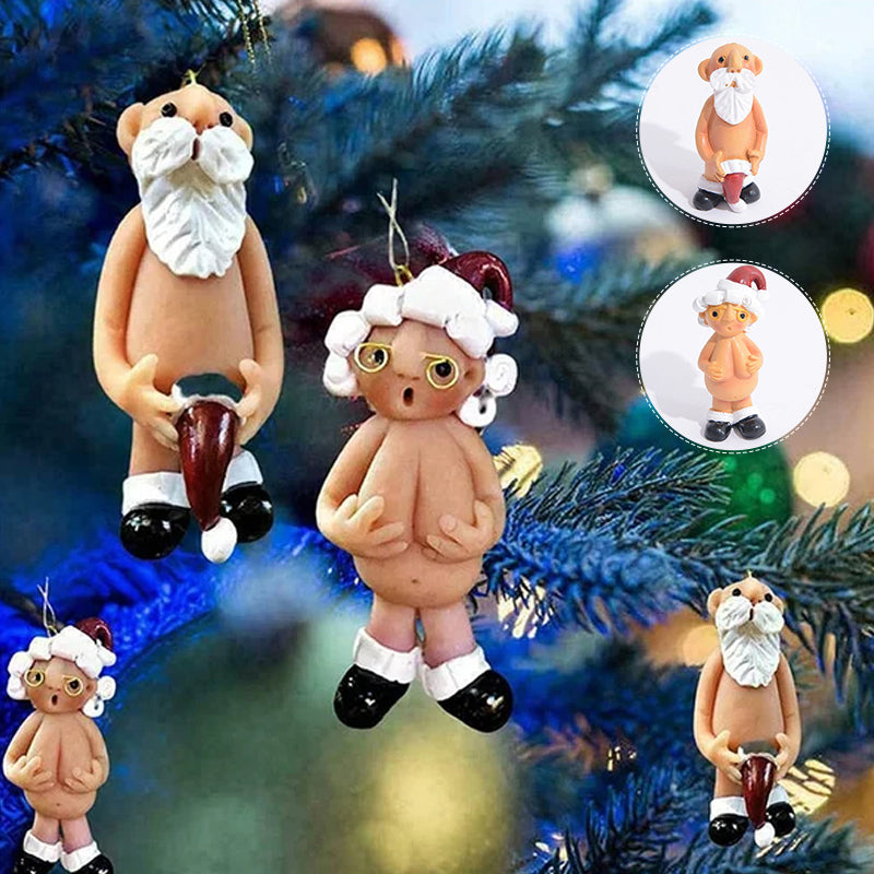 Kerstman Hanger Hars Kerstdecoratie