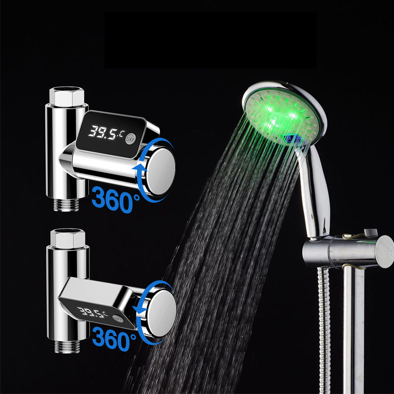 LED-watertemperatuurweergave voor douchekraan