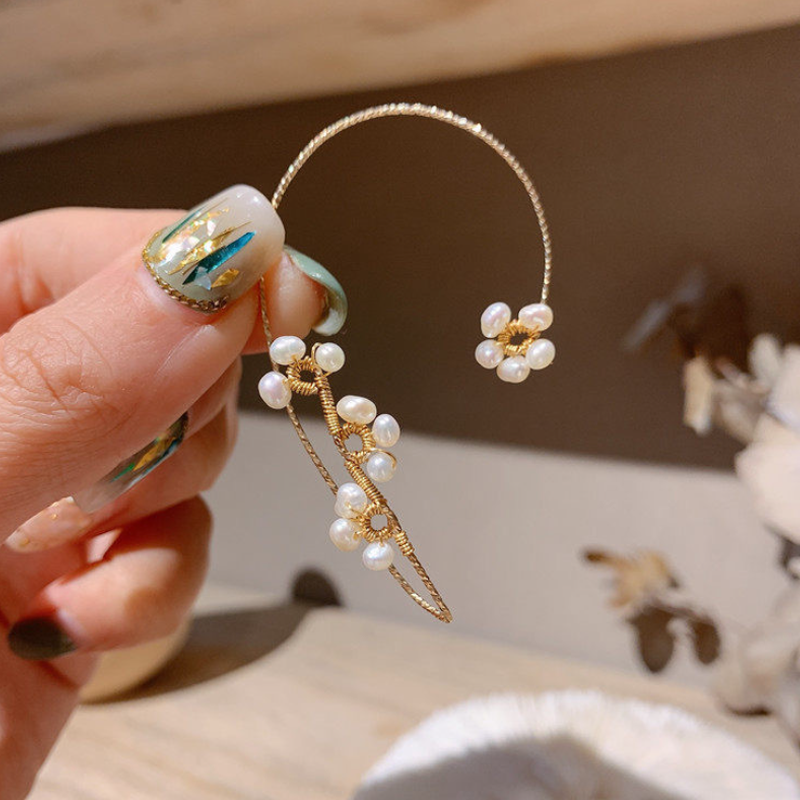 Vintage Parel Oorbellen