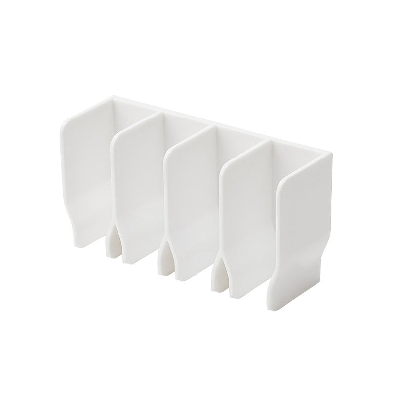 Aan de muur gemonteerde huidverzorgingsorganizer voor reinigingsmiddelen