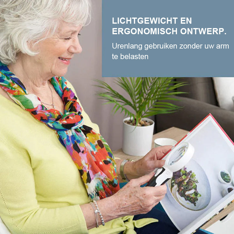 20X optisch vergrootglas met LED-licht