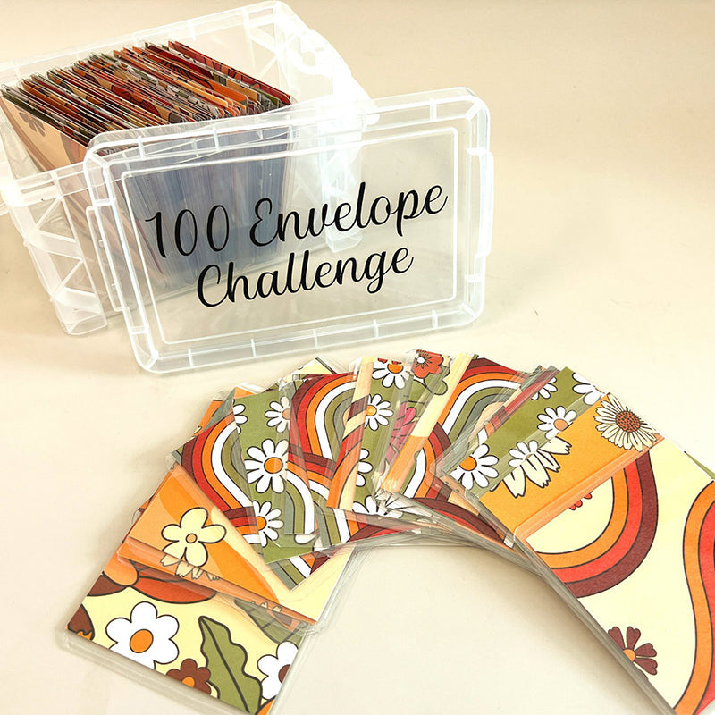 Uitdagingsboxset met 100 enveloppen