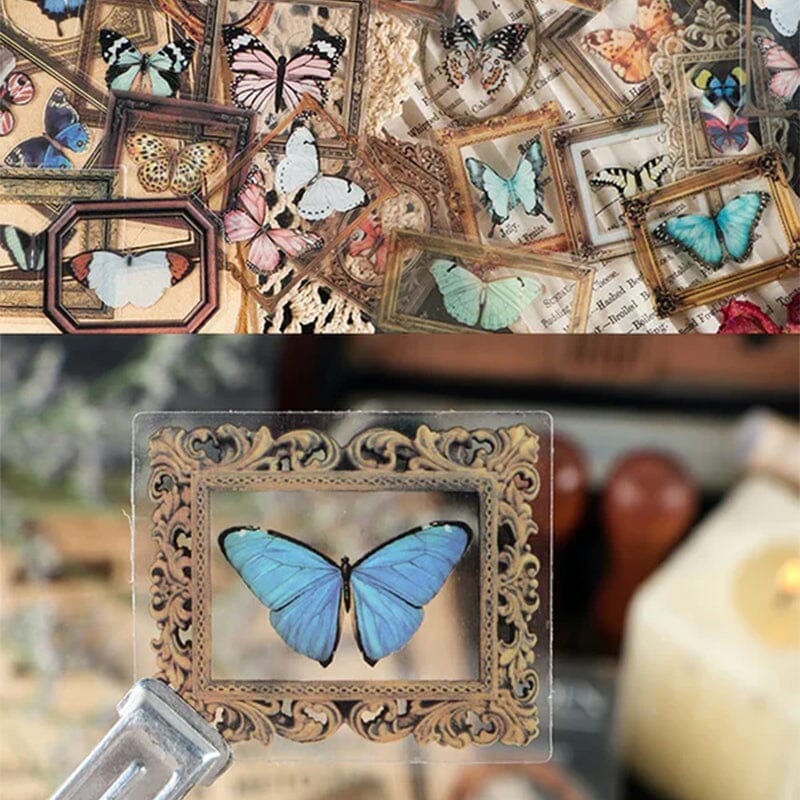 Geheugen Tuin-serie PET-stickerset