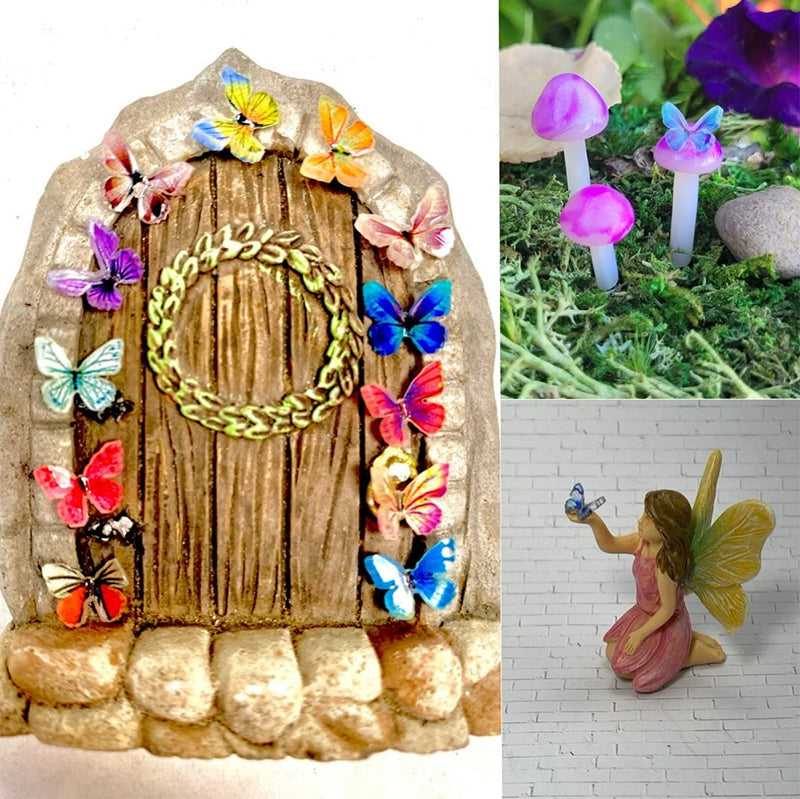 Micro miniatuur vlinders