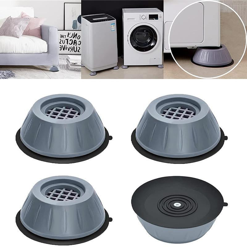 Ondersteuning voor anti-vibratie wasmachines (4 stukken)