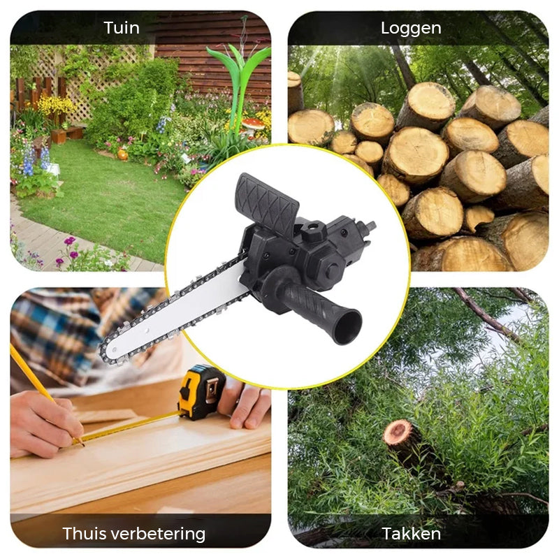 Elektrische boor kettingzaag