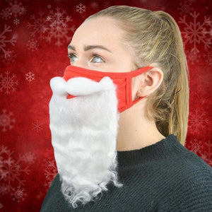Gezichtsmasker van de Kerstman