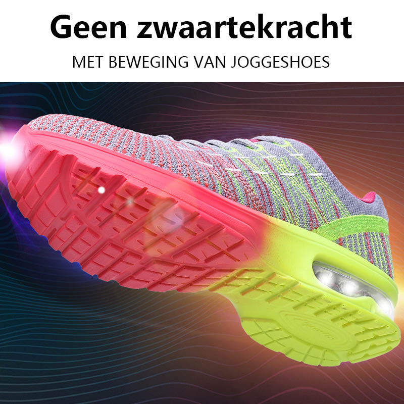Damesmode multicolor ademende comfortabele sportschoenen
