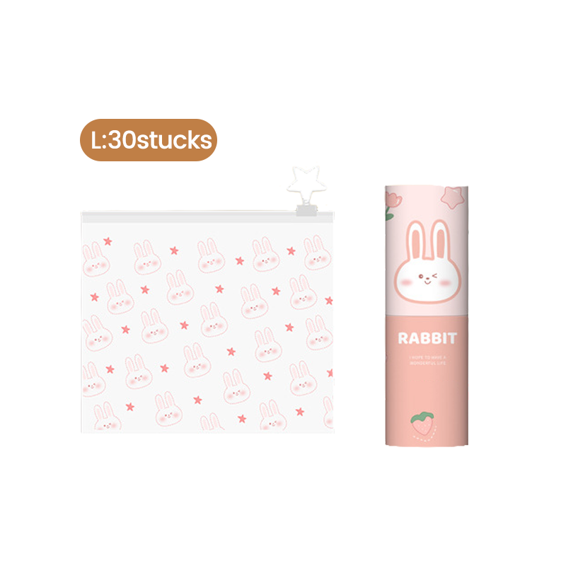 Multifunctionele plastic zak met ritssluiting