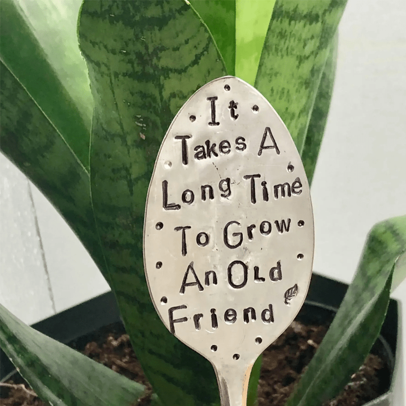 Tuinmarkering vriendschapscadeau